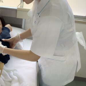 腕を抜く