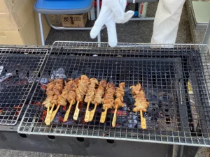 大好評の焼き鳥