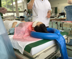 洗髪演習
